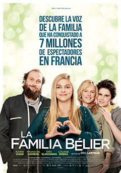 Cartel La familia Belier