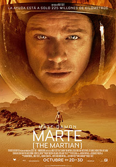 Cartel Marte (The Martian)