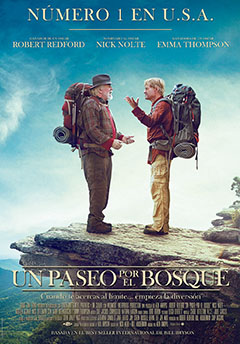 Cartel Un paseo en el bosque