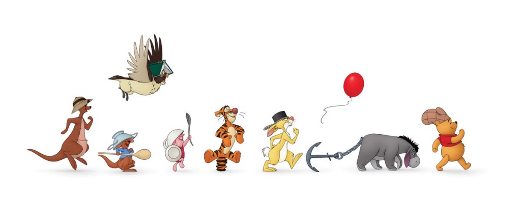 WINNIE THE POOH y todos sus amigos