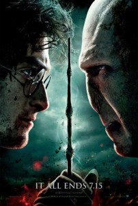 Cartel HARRY POTTER Y VOLDEMORT