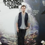 en España promocionando el estreno de BLANCANIEVES Y LA LEYENDA DEL CAZADOR