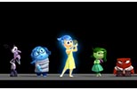 Foto arte conceptual Inside Out (Divertida-mente)