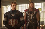 Foto Chris Hemsworth y Chris Evans en Los Vengadores 2: Era de Ultron 2