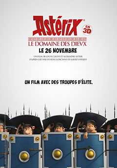 Cartel Astérix: La Residencia de los Dioses
