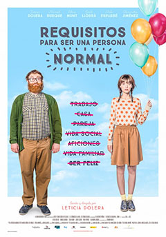 Cartel Requisitos para ser una persona normal