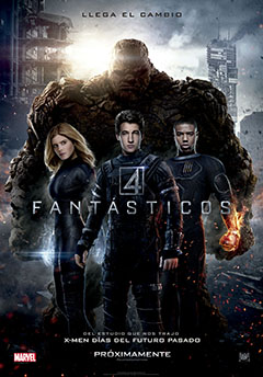 Cartel 4 fantásticos