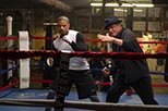 Foto Michael B. Jordan y Sylvester Stallone en Creed. La leyenda de Rocky 4