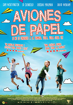 Cartel Aviones de papel