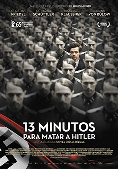 Cartel 13 minutos para matar a Hitler