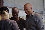 Foto Paul Walker y Djimon Hounsou en Fast and Furious 7