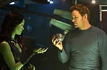 Foto Chris Pratt y Zoe Saldana en Guardianes de la Galaxia