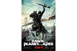 Cartel El amanecer del Planeta de los Simios 9