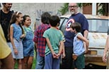 Foto Álex de la Iglesia en rodaje de Messi