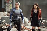 Foto Aaron Taylor-Johnson y Elizabeth Olsen en Los Vengadores 2: Era de Ultron