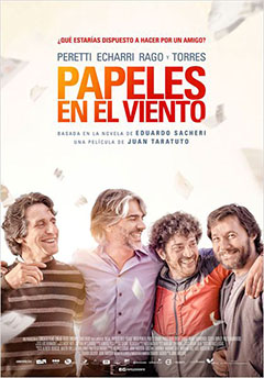 Cartel Papeles en el viento