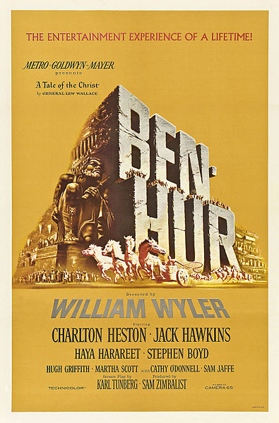 Cartel BEN-HUR 1959 (fuente wikipedia)